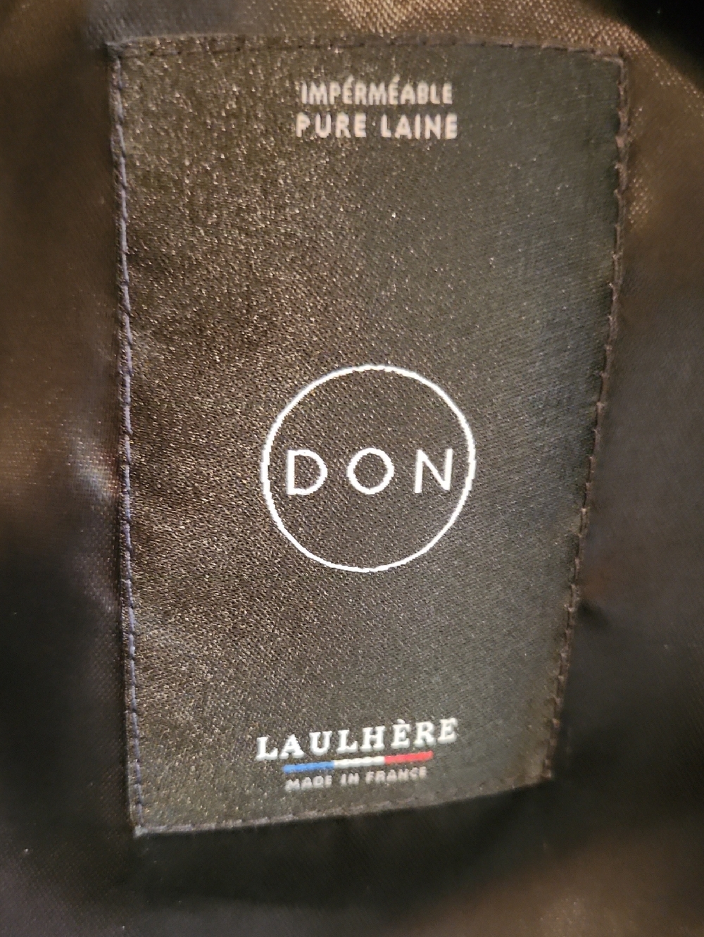 Laulhère DON Wool And Satin Beret Hat - Black And Cream